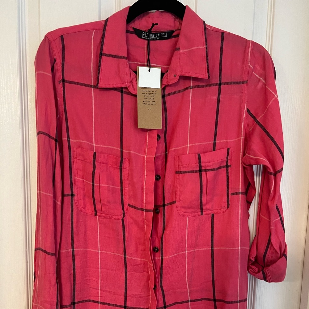 H&M Flannel. Soft and comfortable material. Flannel.
